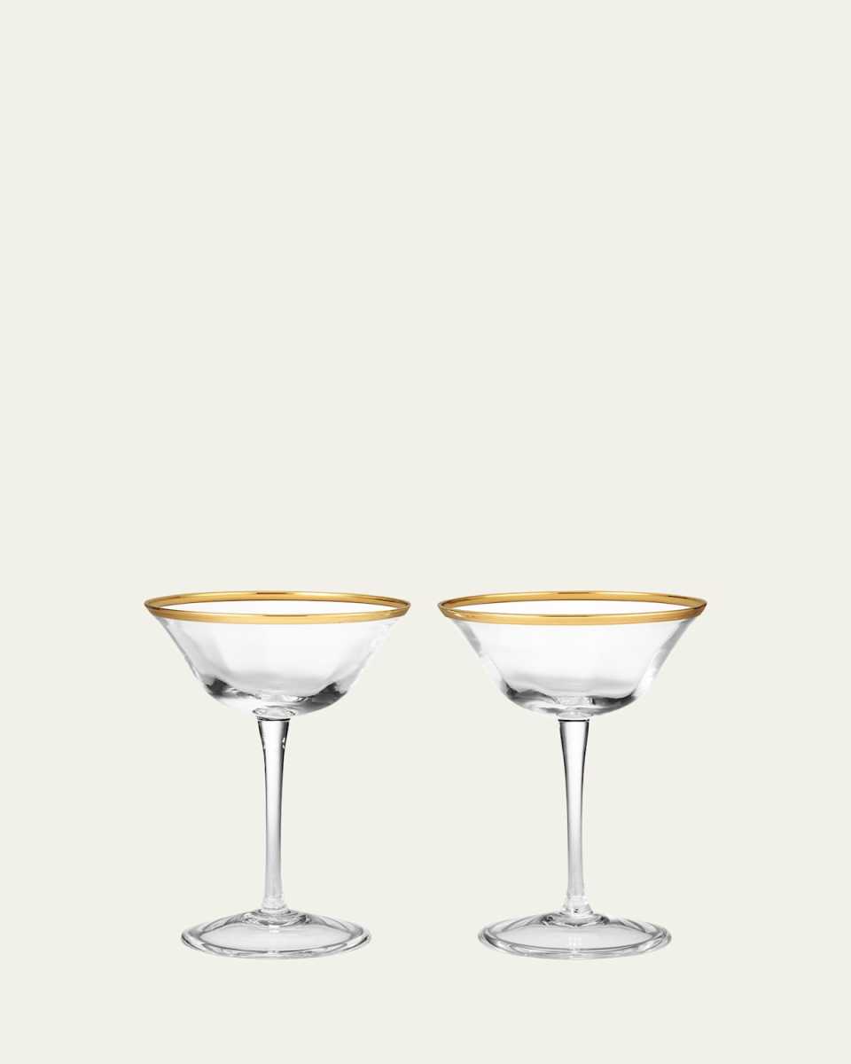 Sophia Clear Coupe Glasses